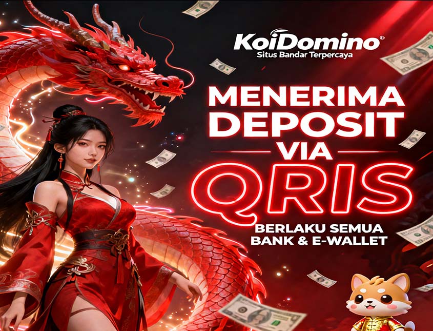 KoiDomino Slot BSI Online Resmi Peluang Menang Tinggi